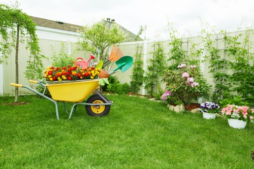 Person reviewing a landscaping complaint document